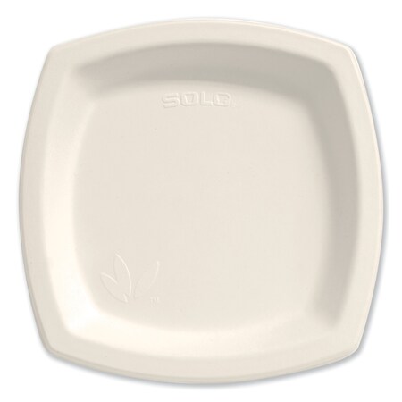 Dart Bare Eco-Forward Sugarcane Dinnerware, 8 3/10" Plate, Ivory, PK500 8PSC-2050